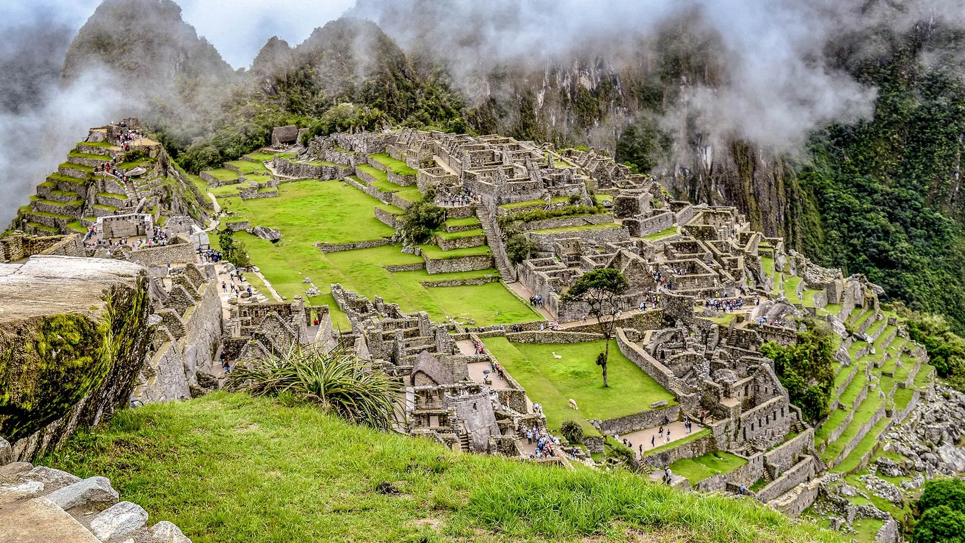 Ancient Inca citadel of Machu Picchu in Peru tours