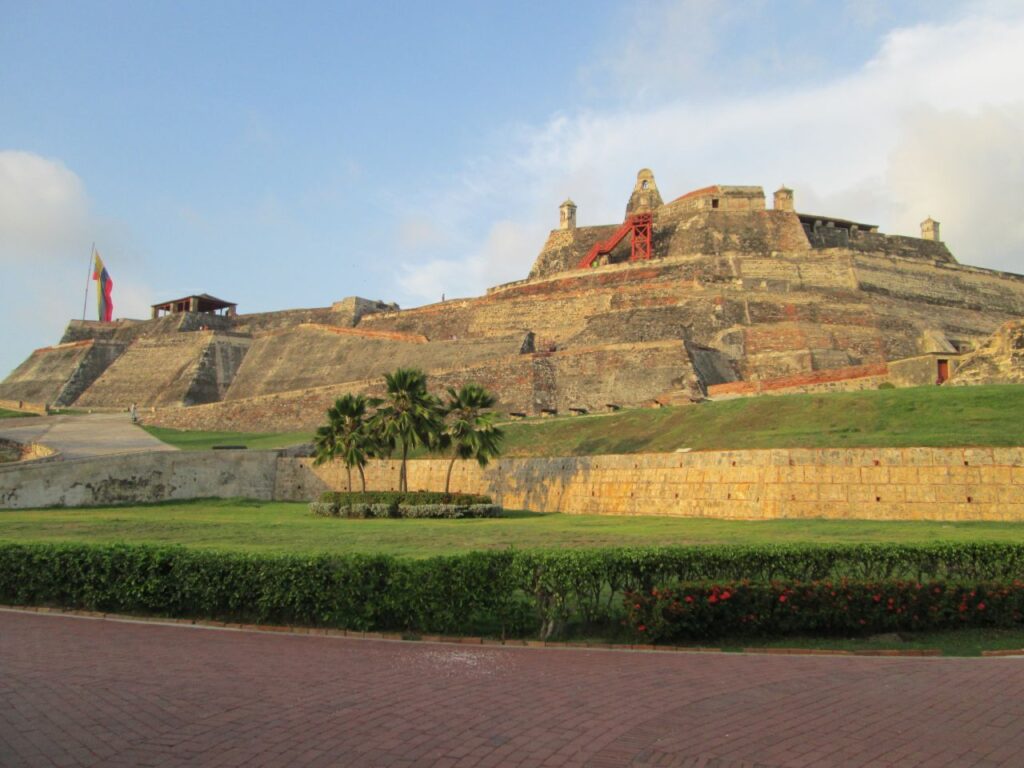 Historic Cartagena fortress visit included in Colombia tours